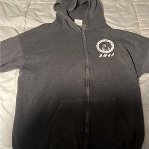 Bush greedy fly zip up hoodie